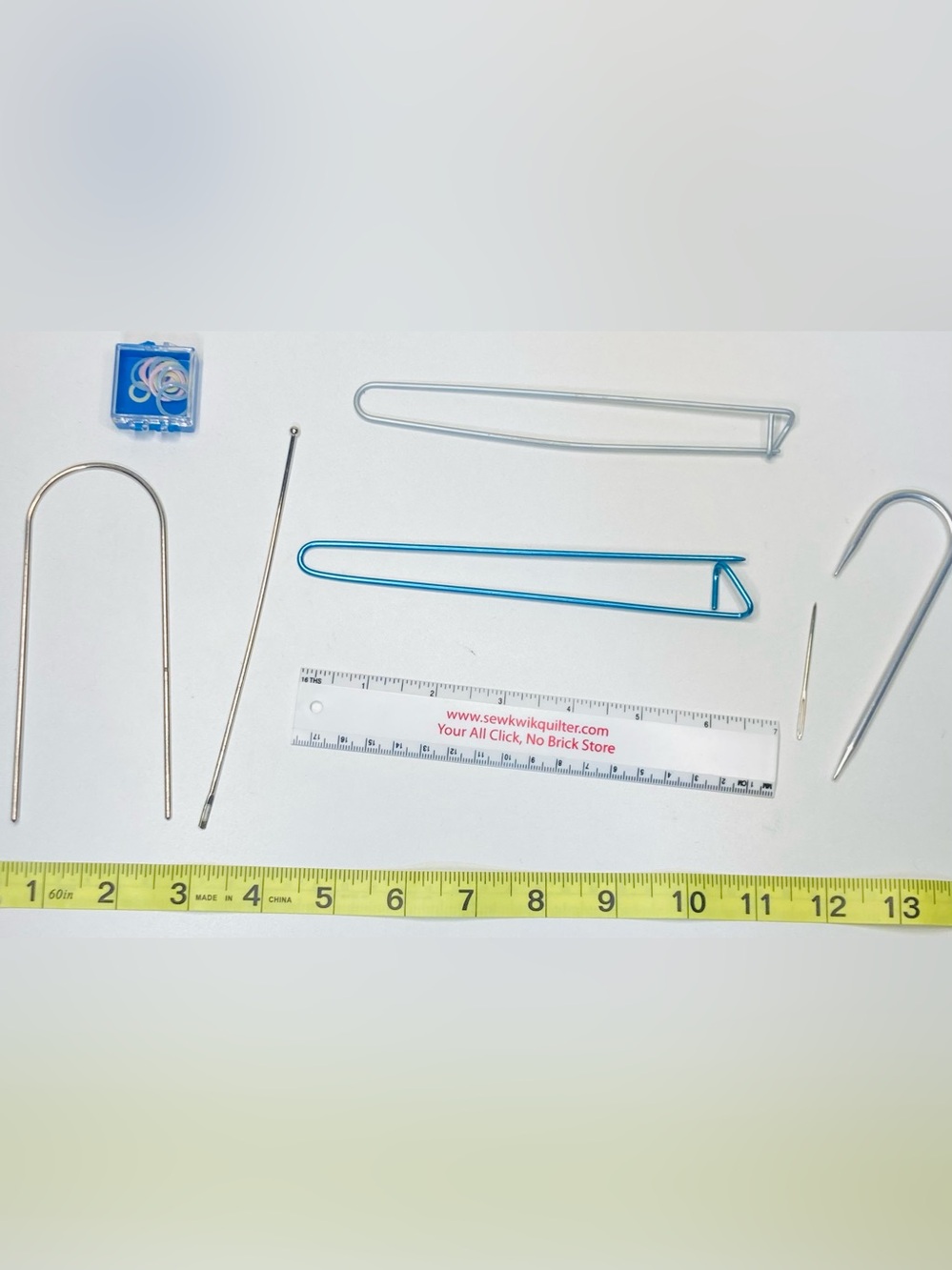 Assorted Metal Sewing & Knit Tools - Stitch Saver, Yarn‎ Needles, more